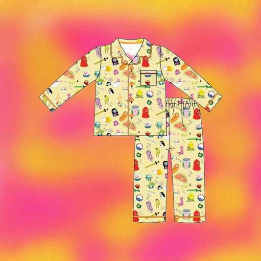 Adventure Adult PJ Set *RTS*