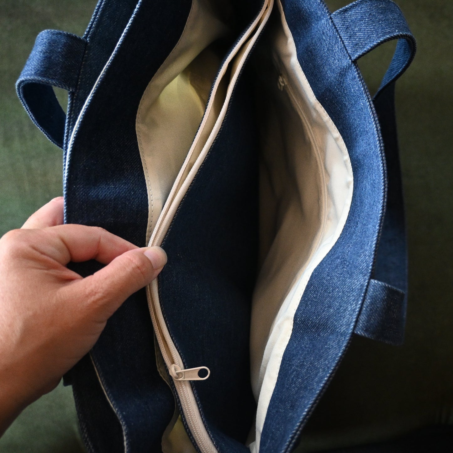 Denim Display Bag