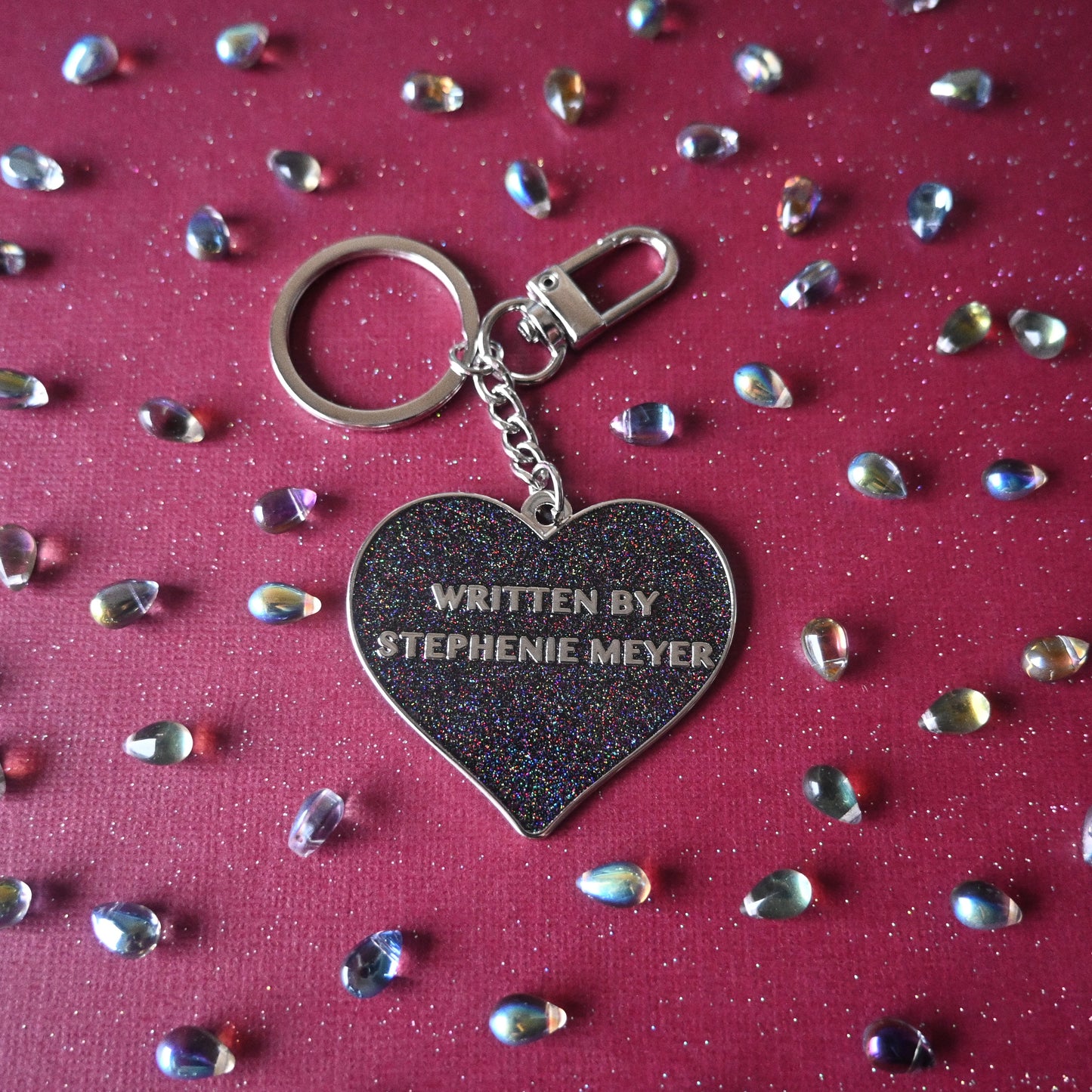 Written By Stephanie Meyer Keychain