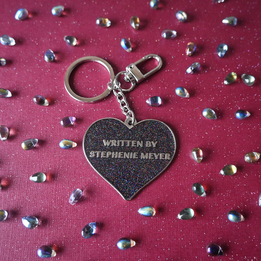 Written By Stephanie Meyer Keychain