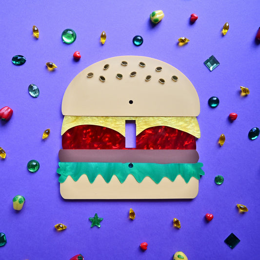 Cheeseburger Switch Cover