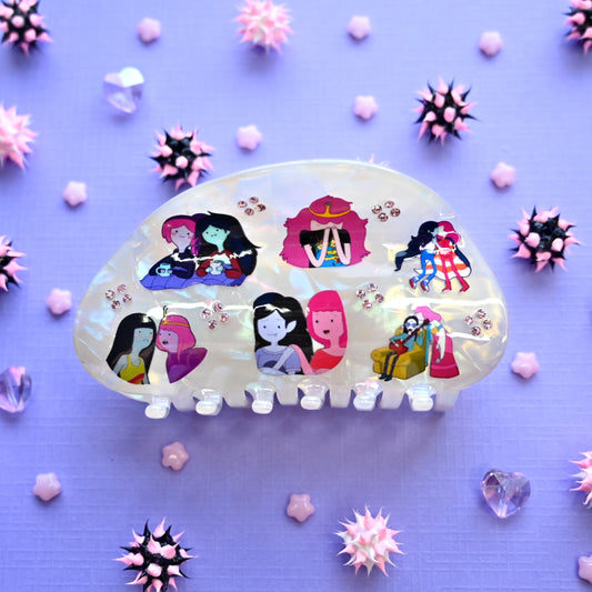 Themed Collage Hair Clips