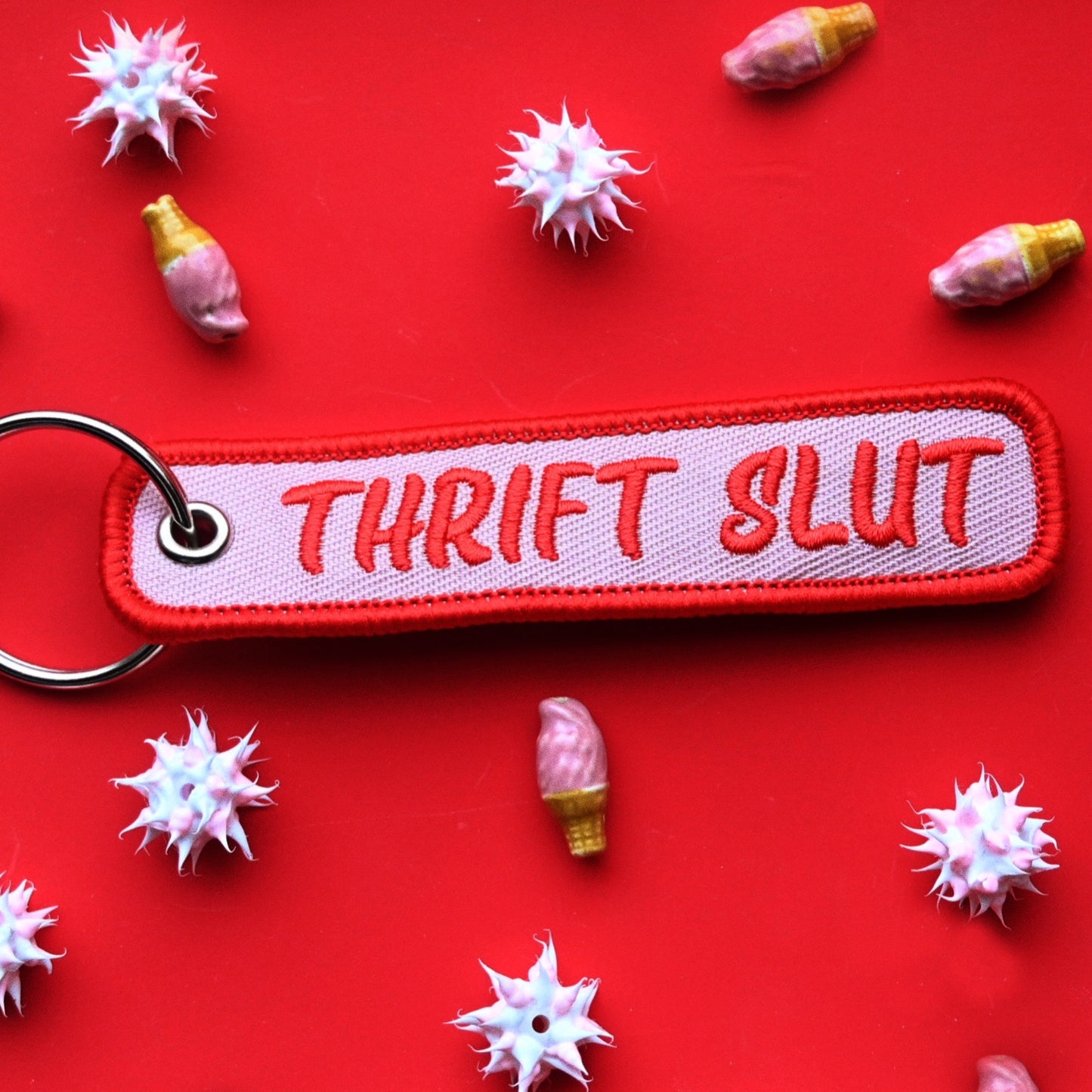 Embroidered Keychains