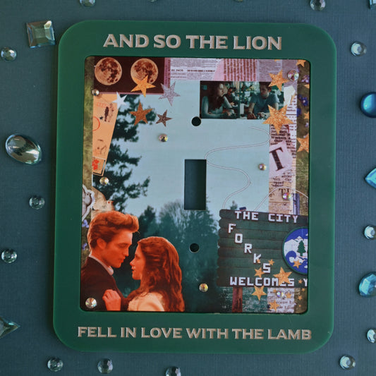 Lion and the Lamb Switch Cover