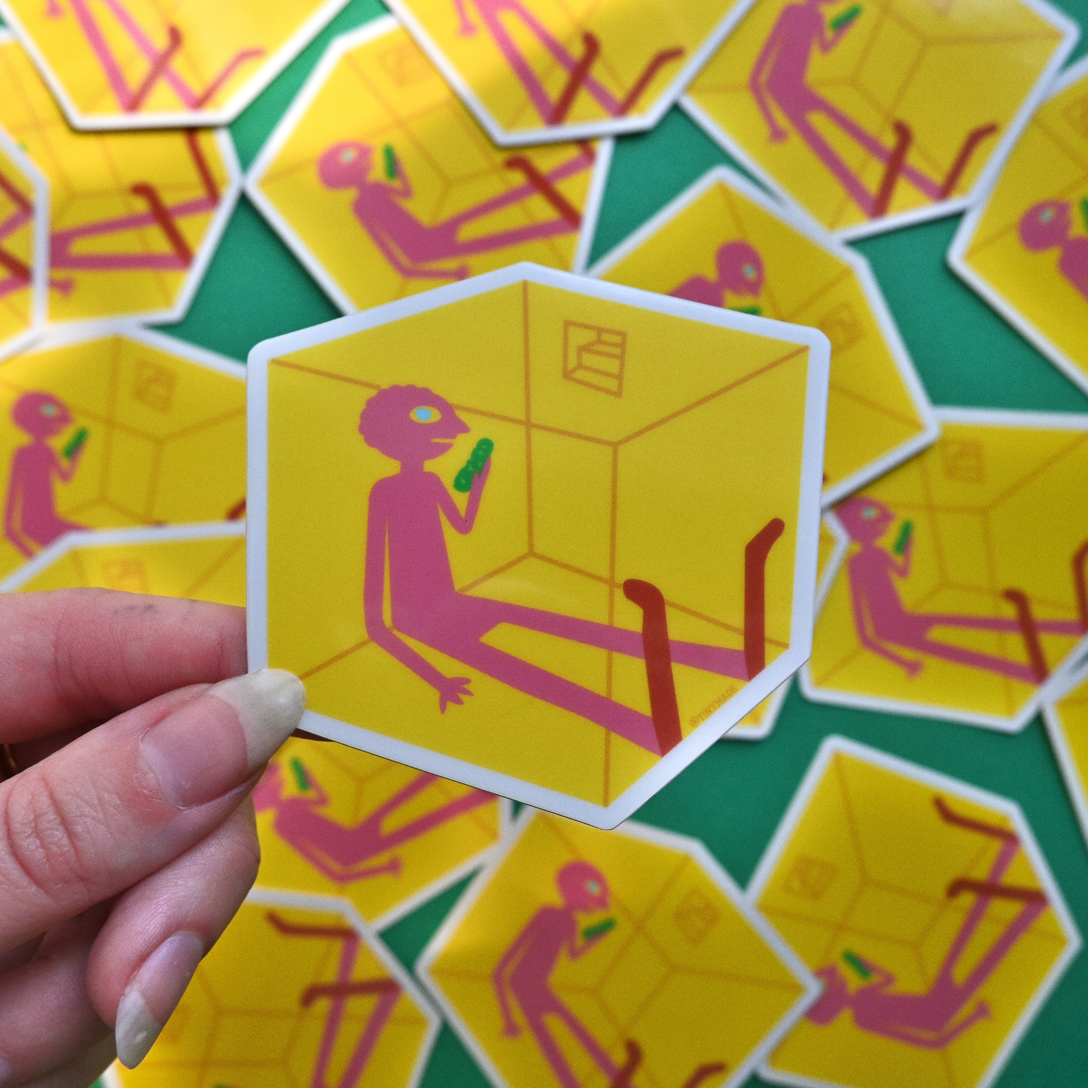 Repoting Room Sticker Prismo's Room *Sticker* – Tiny Made