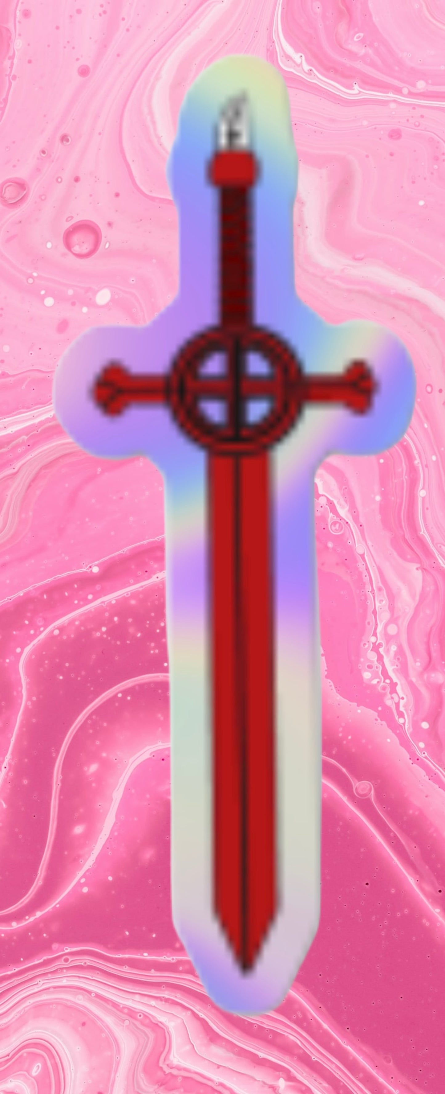 Demon Blood Sword *Sticker* (holographic)