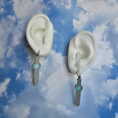 AT Enamel Earrings