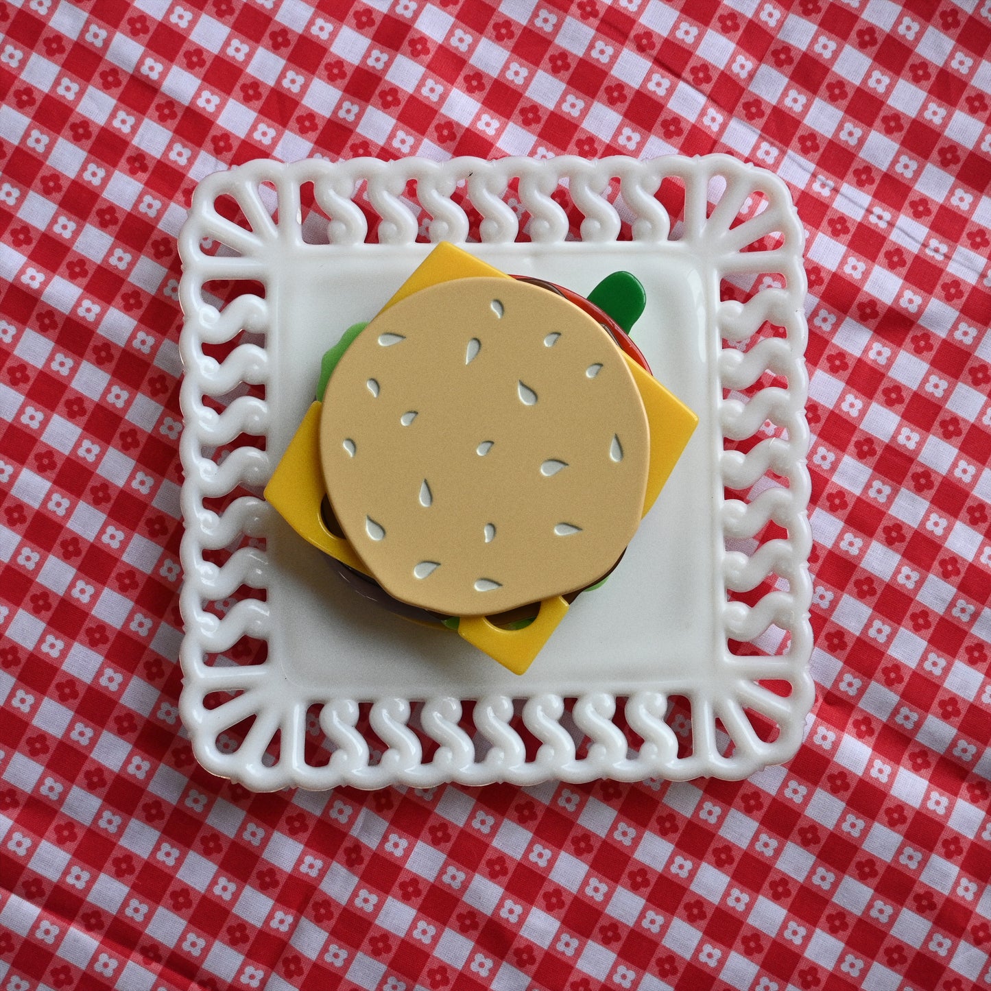 Krabby Patty Coaster Set