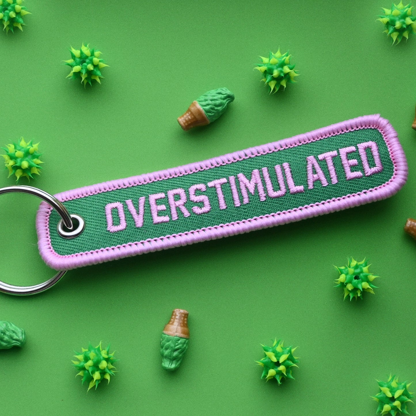 Embroidered Keychains
