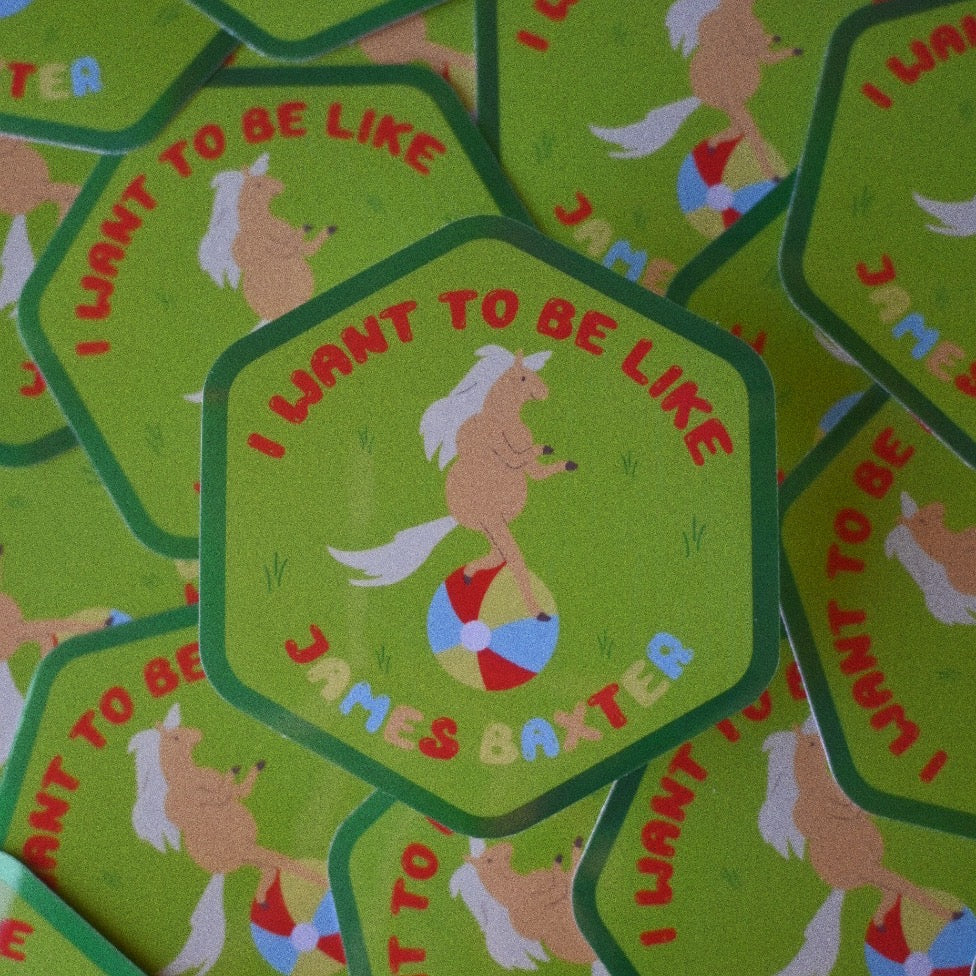 James Baxter *sticker*