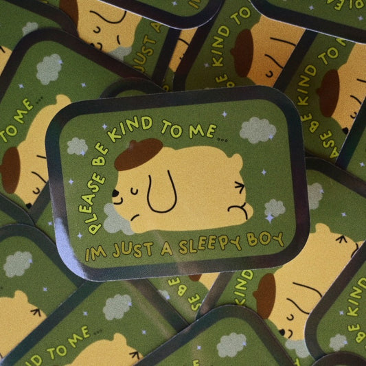 Sleepy Boy *sticker*