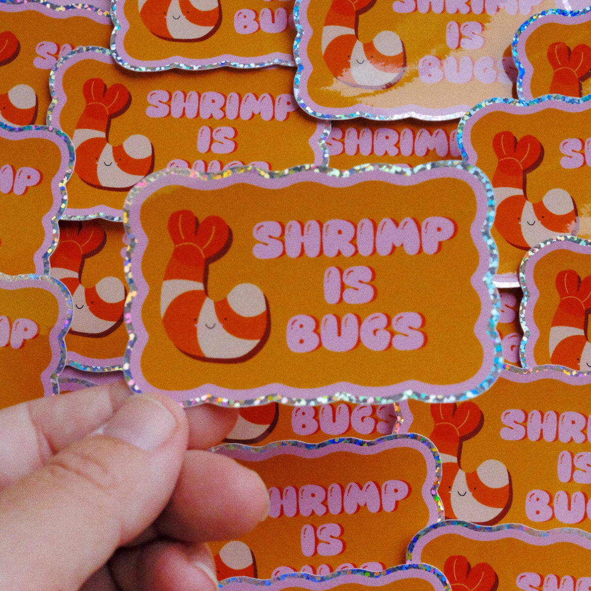 Shrimp is Bugs *sticker*