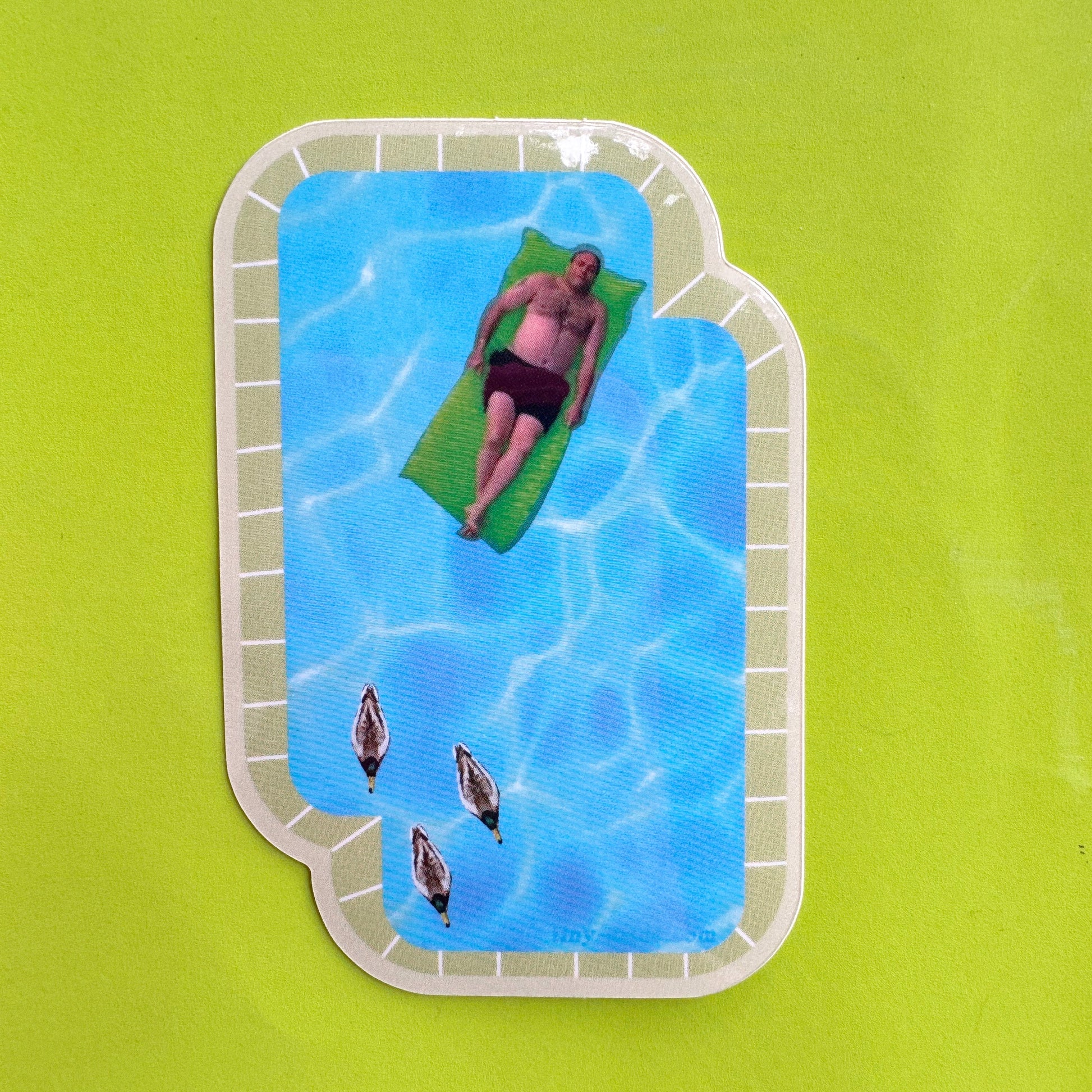 Tony Pool *Sticker* – Tiny Made