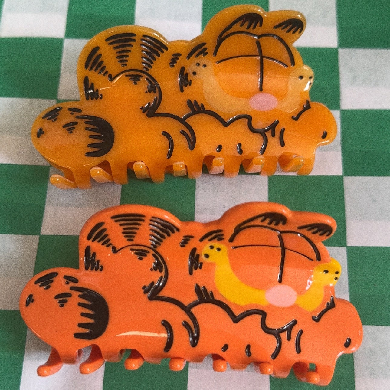 Orange Cat Clip
